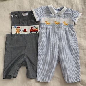 Silly Goose and Carriage Boutiques smocked baby